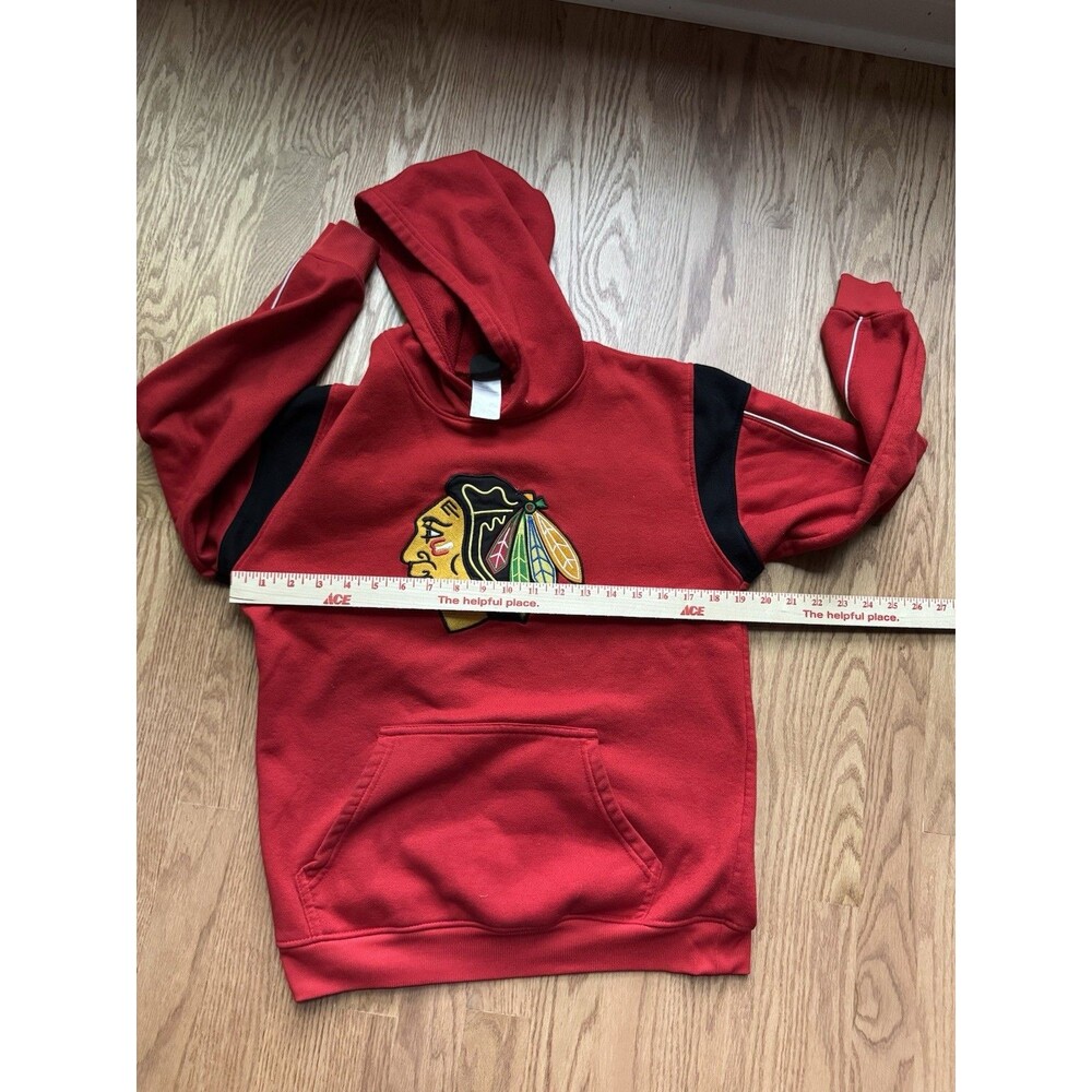 Chicago Blackhawks Hoodie Sweatshirt Youth Size Large (14/16) NHL Hockey‎